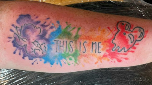 Explore broken chain tattoo ideas, creative tattoo ideas in Roanoke, available at RailYard INK