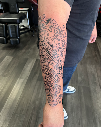 Explore footprints in the sand tattoo ideas, creative tattoo ideas in Silver City, available at Independent Ink Tattoo
