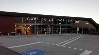 Gare du Creusot TGV à Torcy