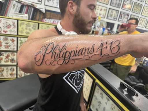 Explore birthday tattoo ideas for guys, creative tattoo ideas in Erie, available at Ink Assassins