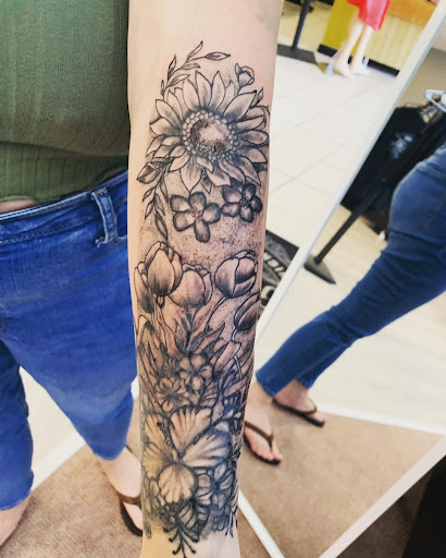 Explore squirrel tattoo ideas, creative tattoo ideas in Cocoa, available at Rorschach Tattoo Shop and Piercing Studio