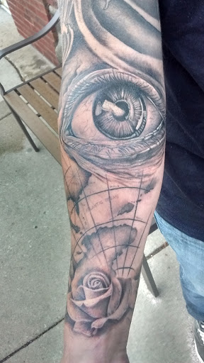 Explore isaac tattoo ideas, creative tattoo ideas in Decatur, available at Exclusive Ink Tattoos & Body Piercings 22nd & Wood