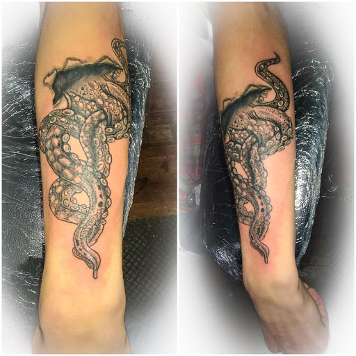 Explore yellowstone tattoo ideas, creative tattoo ideas in Logansport, available at Fatt Matts Tatts