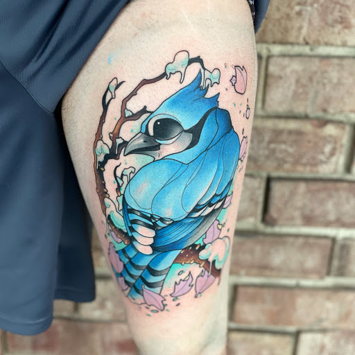 Explore camo tattoo ideas, creative tattoo ideas in Tallmadge, available at Killjoy tattoo