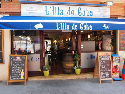 Bar Restaurante L´illa De Cuba - Passatge Mercè Rodoreda, 6, 08860 Castelldefels, Barcelona, Spain