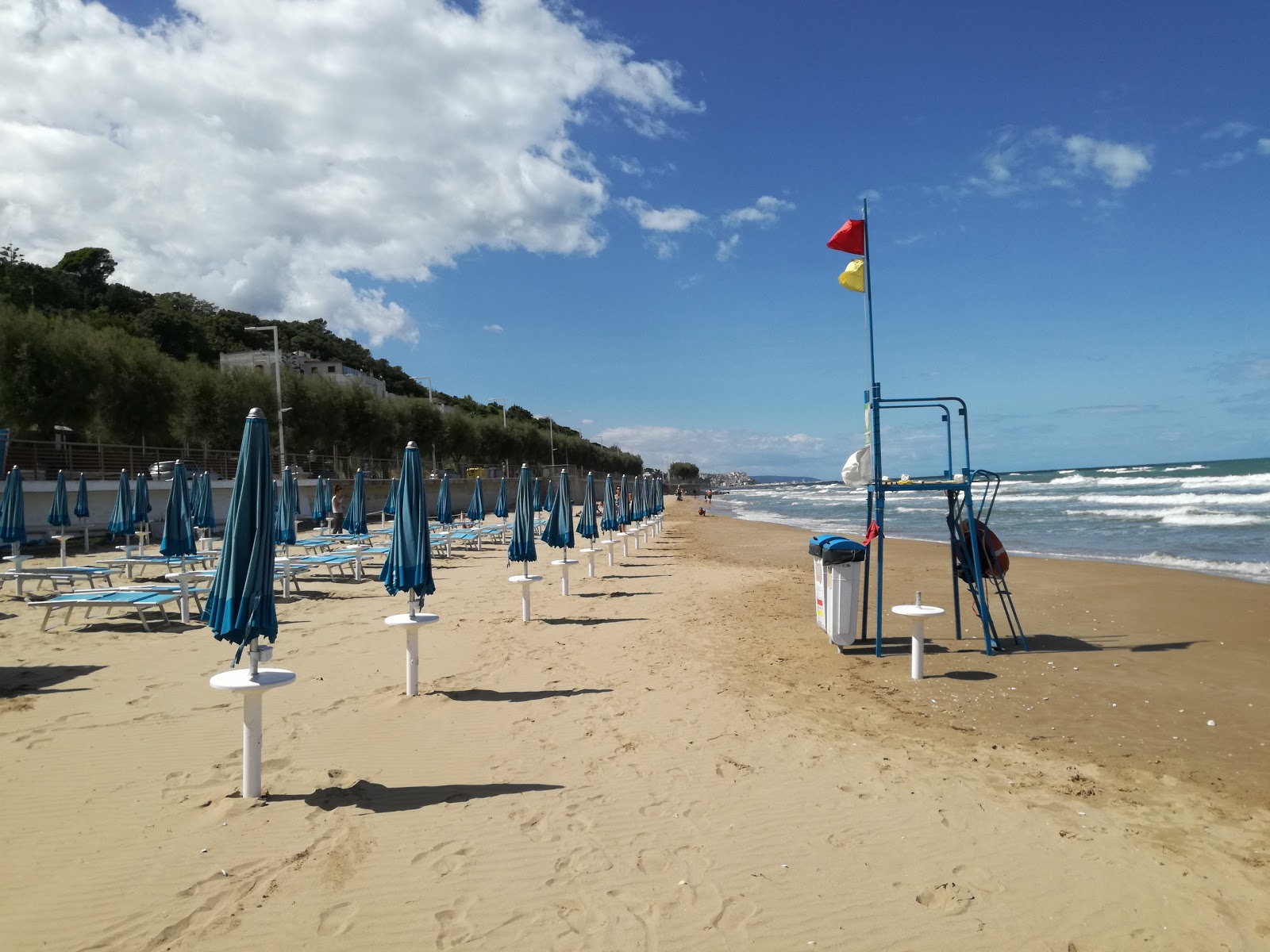 Foto van Spiaggia di San Menaio met hoog niveau van netheid