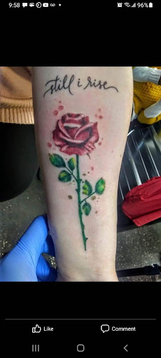 Explore lobster tattoo ideas, creative tattoo ideas in Clinton Township, available at Beyond the chair Tattoo studio Clinton Township