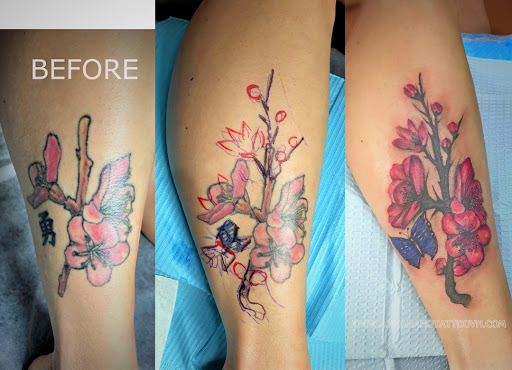 Find small dark tattoo ideas for your next unique tattoo in Garden Grove at Anna Hang Tattoo