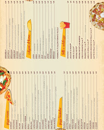 Menu / carte de Ci Voleva à Potenza