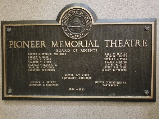 Performing Arts Theater «Pioneer Theatre Company», reviews and photos, 300 1400 E #205, Salt Lake City, UT 84112, USA
