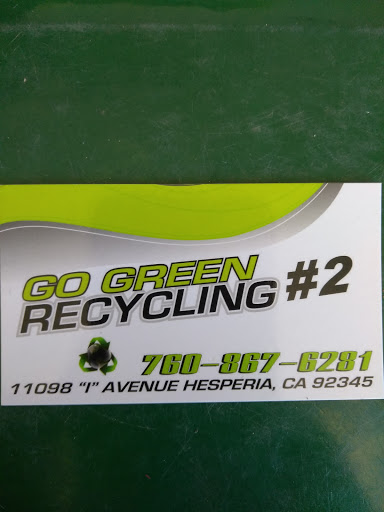 Go Green Recycling #2
