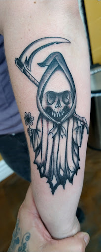 Explore basketball tattoo ideas small, creative tattoo ideas in Las Vegas, available at Las Vegas Tattoo Collective, LLC