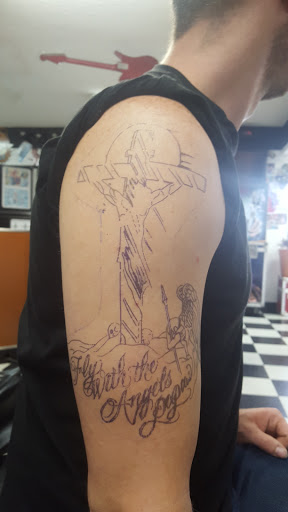 Explore nerd tattoo ideas, creative tattoo ideas in Harriman, available at Tattoos By Bryan