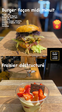 Hamburger du Restaurant Midi Minuit à Angoulême - n°4