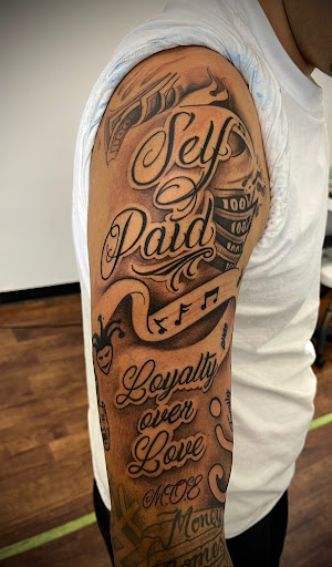 Explore d20 tattoo ideas, creative tattoo ideas in Rogers, available at Ink Solutions Tattoo