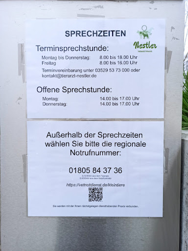 Tierarztpraxis Nestler - bitte Termin vereinbaren unter Dohna, Sachsen