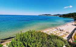 Glyfada beach'in fotoğrafı - rahatlamayı sevenler arasında popüler bir yer