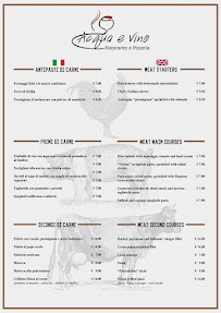 Acqua e Vino à Vittoria menu