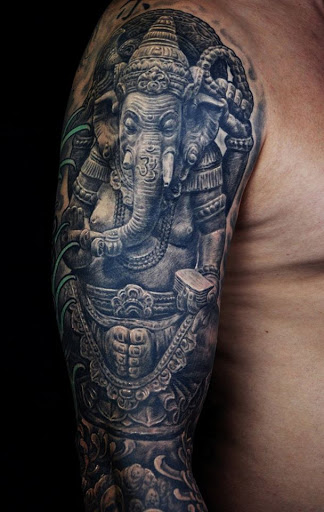 Explore gargoyle tattoo ideas, creative tattoo ideas in Sunnyvale, available at Da Wei Tattoo Inc