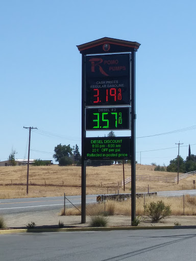 Gas Station «R Pomo Pumps», reviews and photos, 1585 State Hwy 20, Upper Lake, CA 95485, USA