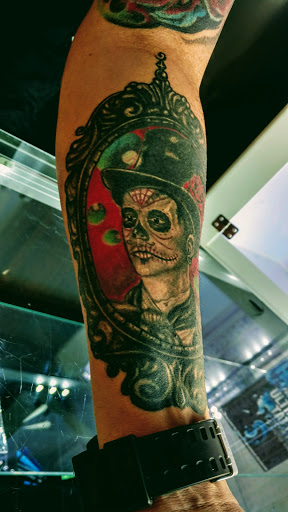 Explore tattoo ideas black male, creative tattoo ideas in Los Angeles, available at One Way Tattoo Shop