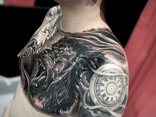 Explore indian chief tattoo ideas, creative tattoo ideas in Springfield, available at Triumph Tattoo