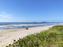 Photo de Plage d'Ervino avec rivage droit, long