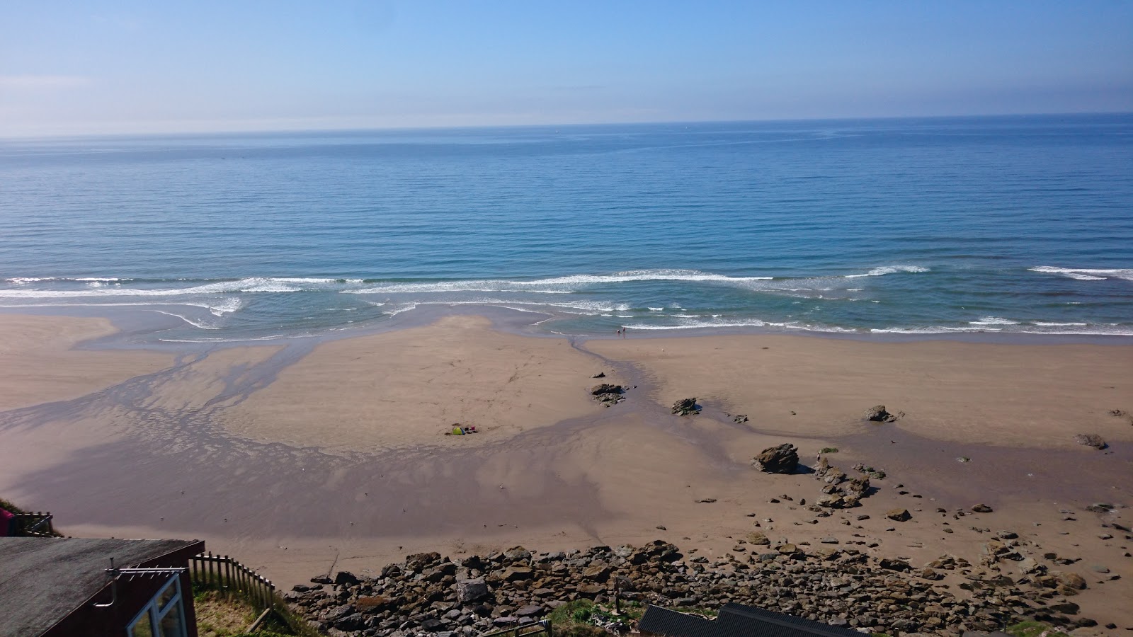 Fotografie cu Whitsands Bay zonele de facilități