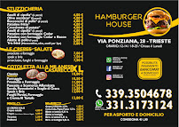 Menu du Hamburger & Pizza house (the original) à Trieste