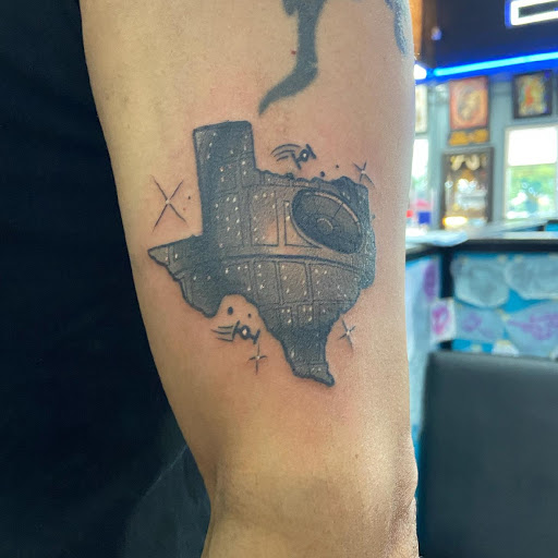 Explore beach tattoo ideas for womens, creative tattoo ideas in Lockhart, available at Electric Rodeo Tattoo