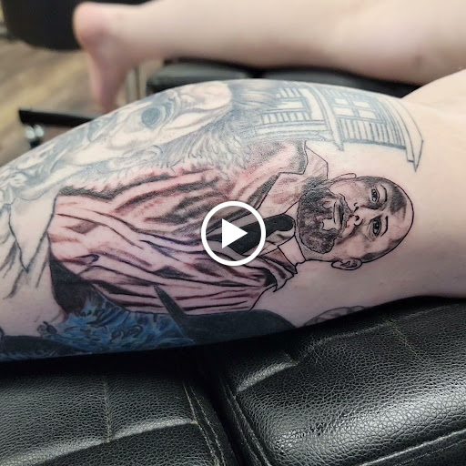 Explore fork tattoo ideas, creative tattoo ideas in Traverse City, available at Pinups & Needles