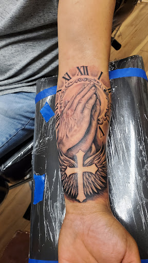 Explore tattoo idea legs, creative tattoo ideas in Fresno, available at Happy Client Tattoo