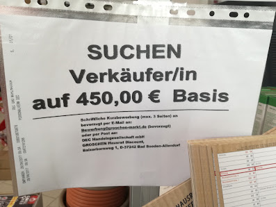 Groschen-Markt Goetheweg 131, 99974 Mühlhausen/Thüringen