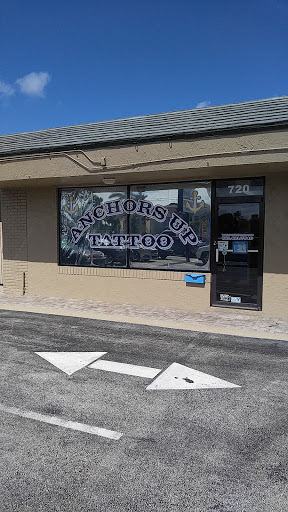 Tattoo Shop «Anchors Up Tattoo», reviews and photos, 720 E Eau Gallie Blvd, Melbourne, FL 32937, USA