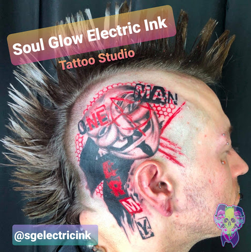 Explore neck tattoo ideas for women, creative tattoo ideas in Bethlehem, available at Soul Glow Electric Ink