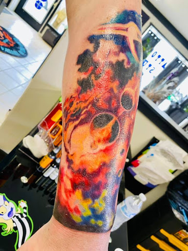 Explore heartbreak tattoo ideas, creative tattoo ideas in Osceola, available at Valley Of The Inkd