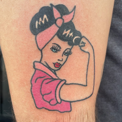 Explore tattoo ideas for men's shoulders, creative tattoo ideas in Copperas Cove, available at Black Moon Tattoo Company