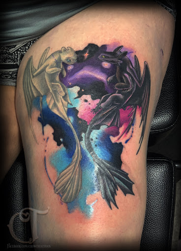 Explore tattoo ideas color, creative tattoo ideas in Houlton, available at Crowes Tattoos