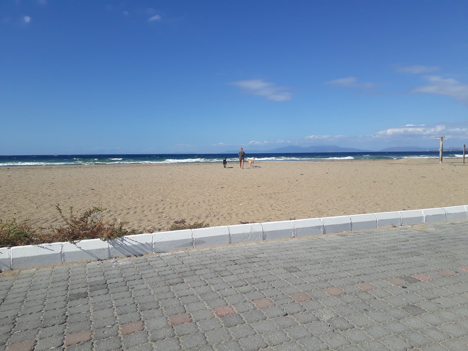 Foto van Kusadasi beach - populaire plek onder ontspanningskenners