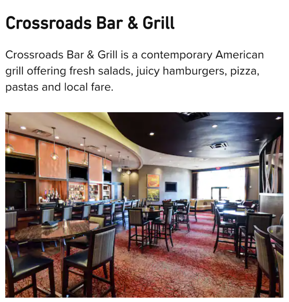 Crossroads Bar & Grill 22150