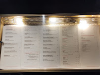 Menu du Marooush à Berlin