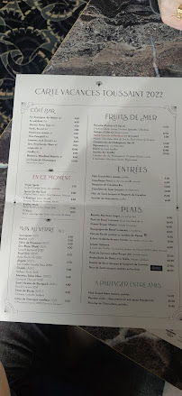 Restaurant Victoria à Saint-Quay-Portrieux - menu / carte