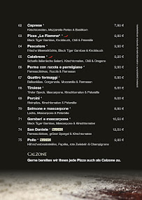 La Fiamma à Gladbeck carte