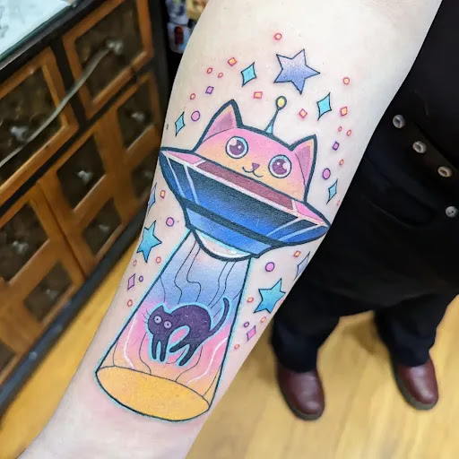 Explore siren tattoo ideas, creative tattoo ideas in Seattle, available at West Seattle Tattoo