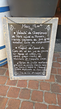 La Table D'Olivier à Samatan menu