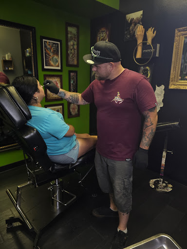 Explore donnie darko tattoo ideas, creative tattoo ideas in Arlington, available at The Chosen One Ink