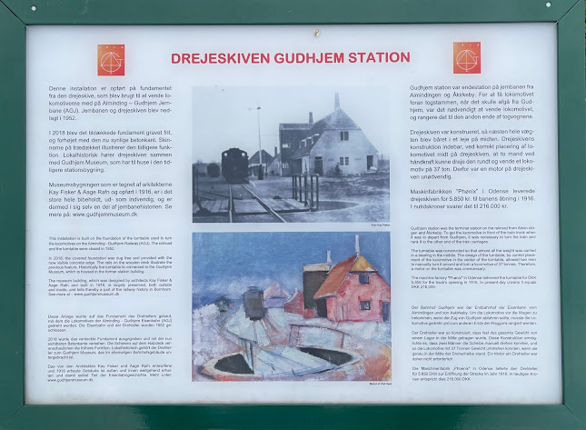 Drejeskiven Gudhjem Station - Rønne