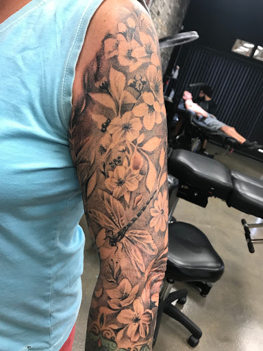 Explore mens dark tattoo ideas, creative tattoo ideas in Cape Coral, available at Raabery Ink Society