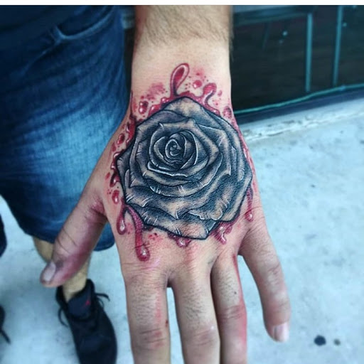 Explore august birth flower tattoo ideas, creative tattoo ideas in Atlantic Beach, available at The Ink Chamber Tattoo Parlor