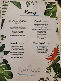 Menu / carte de Restaurant Le Nautique à Les Sables-d'Olonne